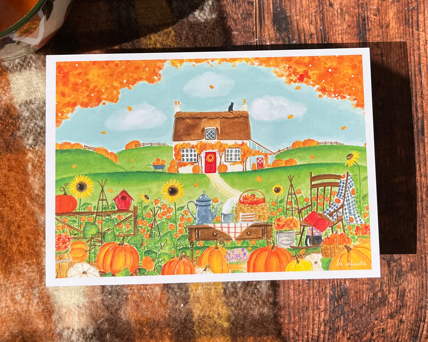 Affiche - The Pumpkin cottage