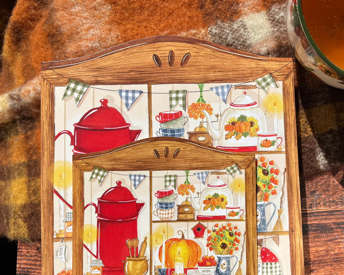 Affiche - Mon vaisselier d'Automne