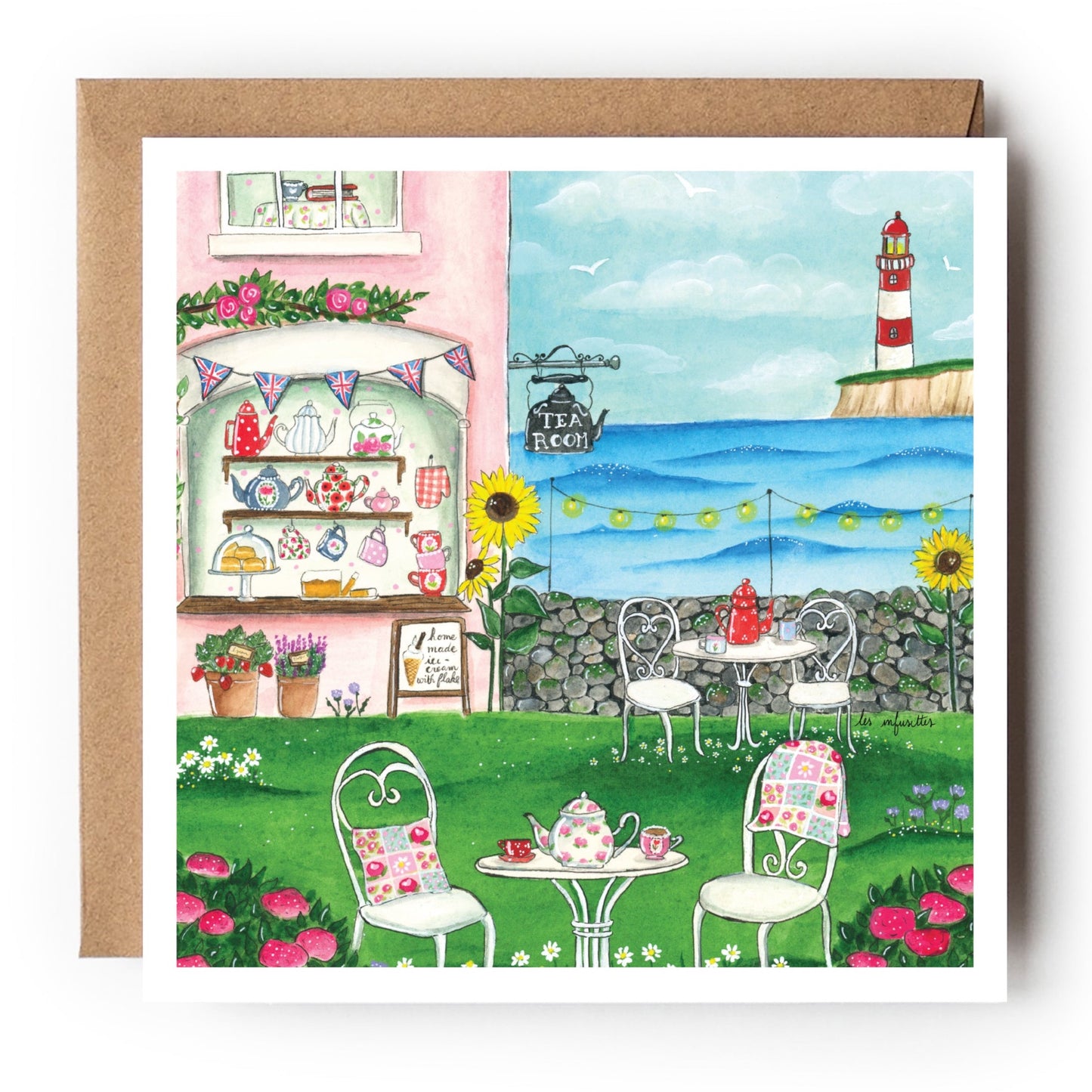 Carte - Salon de thé au bord de l'eau