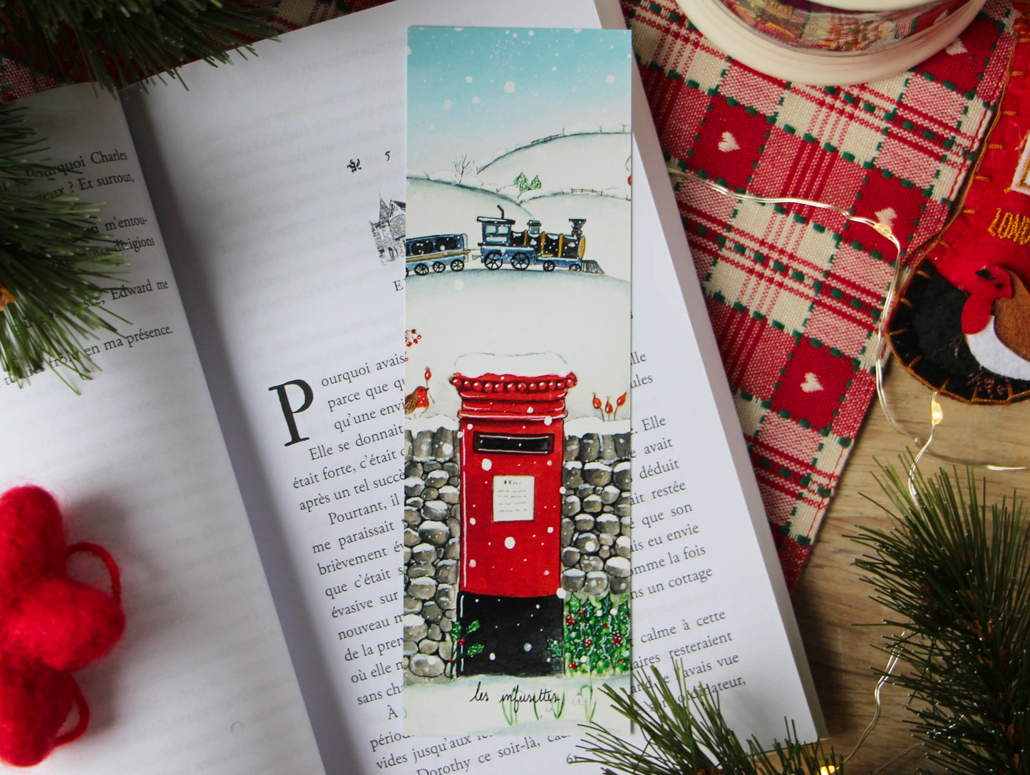 Bookmark - The Winter Literary Cabin