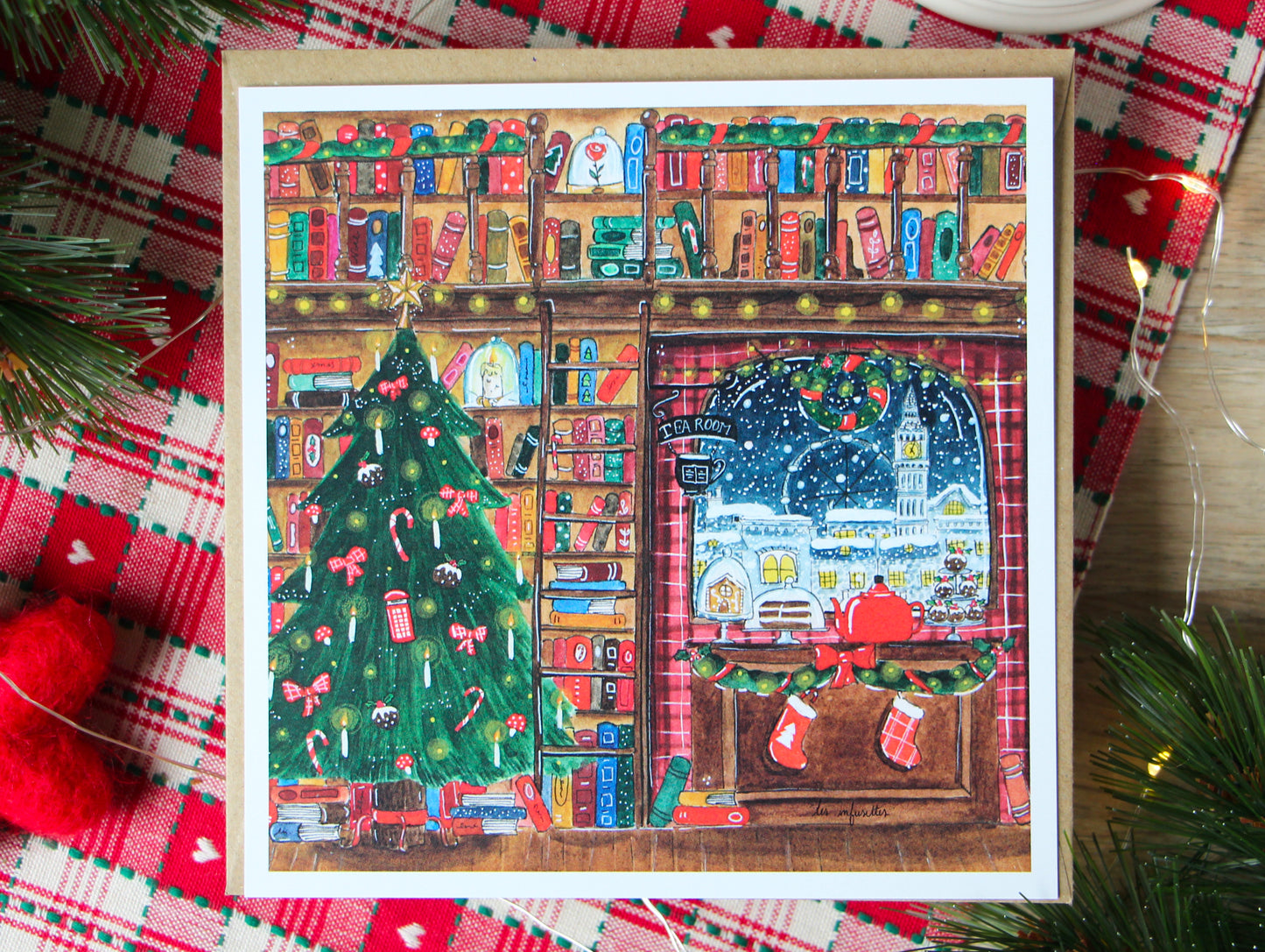 Map - Christmas at the bookstore