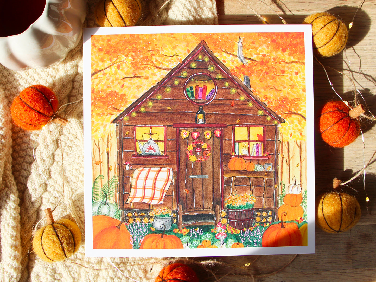Poster - Little Autumn Chalet