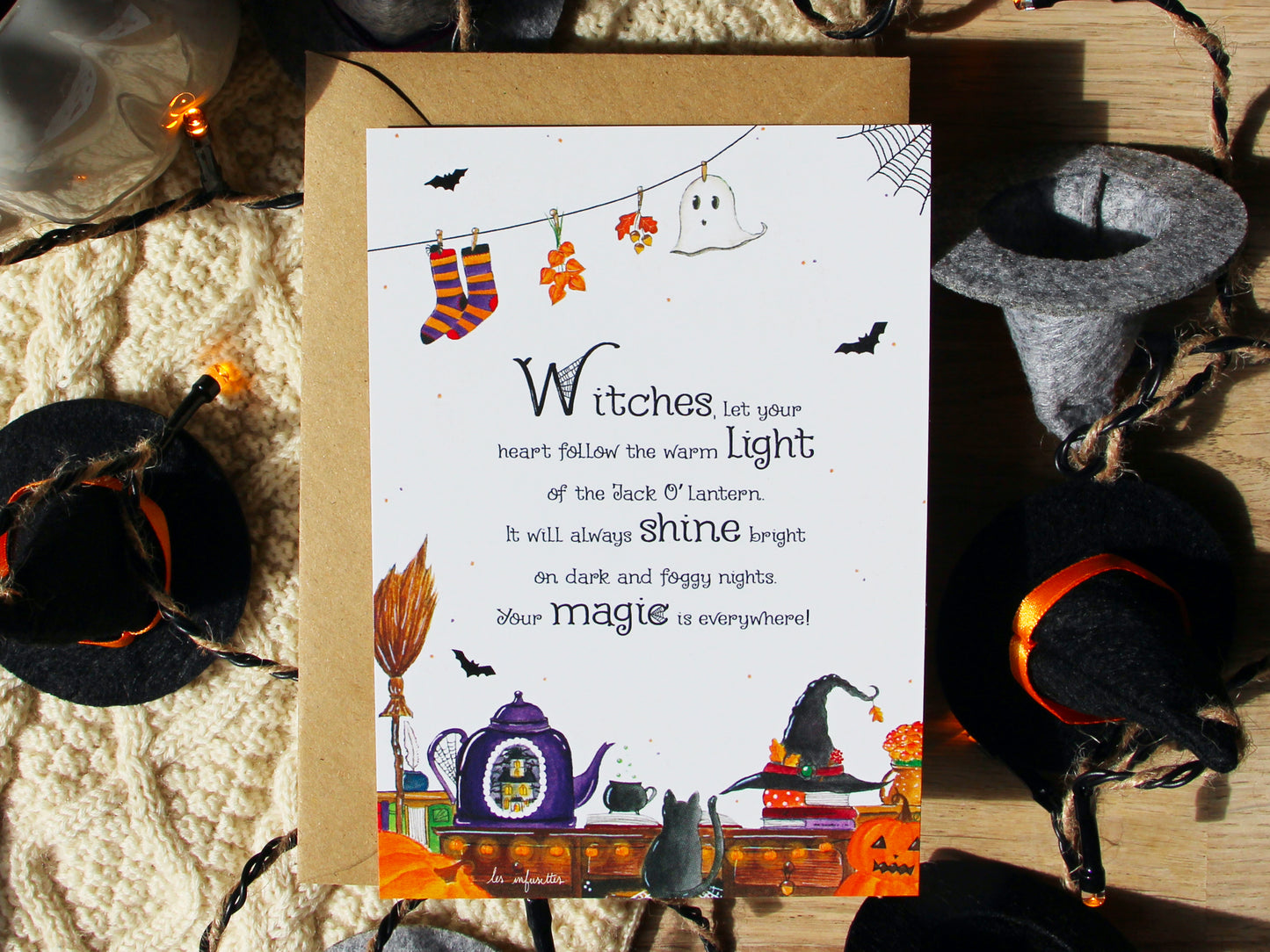Carte - Sortilège d'Halloween