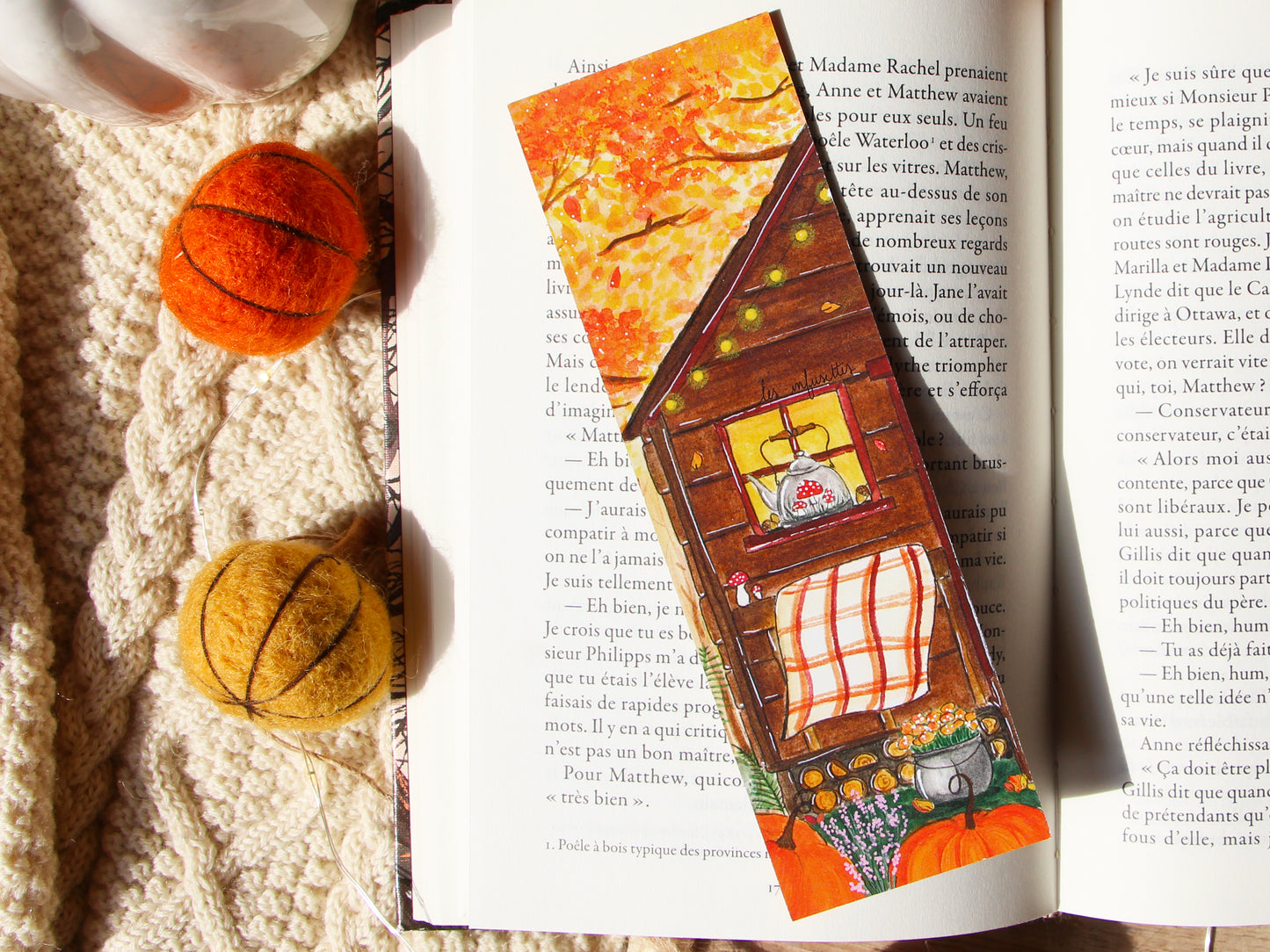 Bookmark - Little Autumn Cottage
