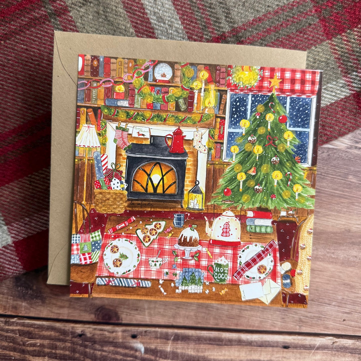 Card - Christmas at the little cottage