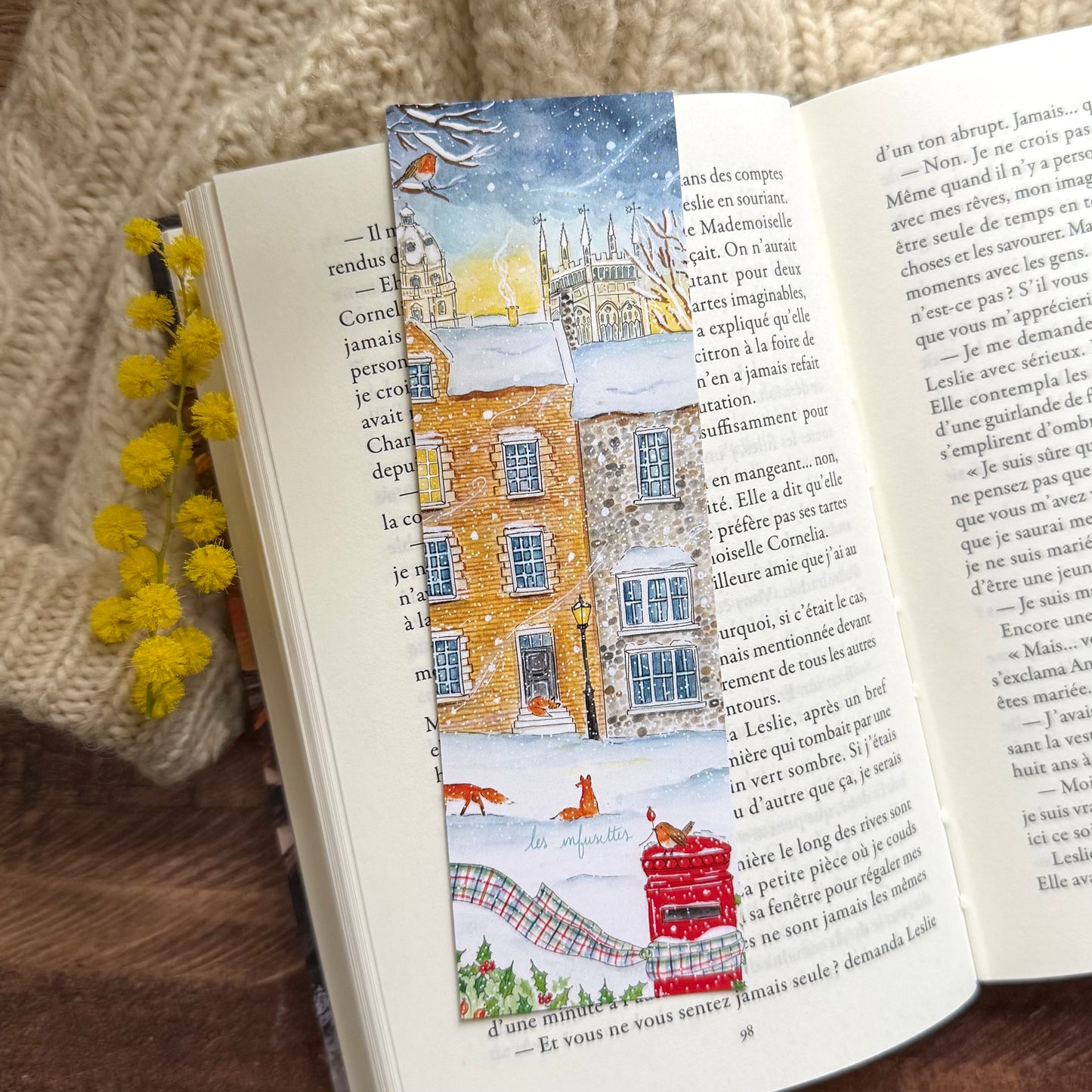 Bookmark - Christmas at the Little Cottage