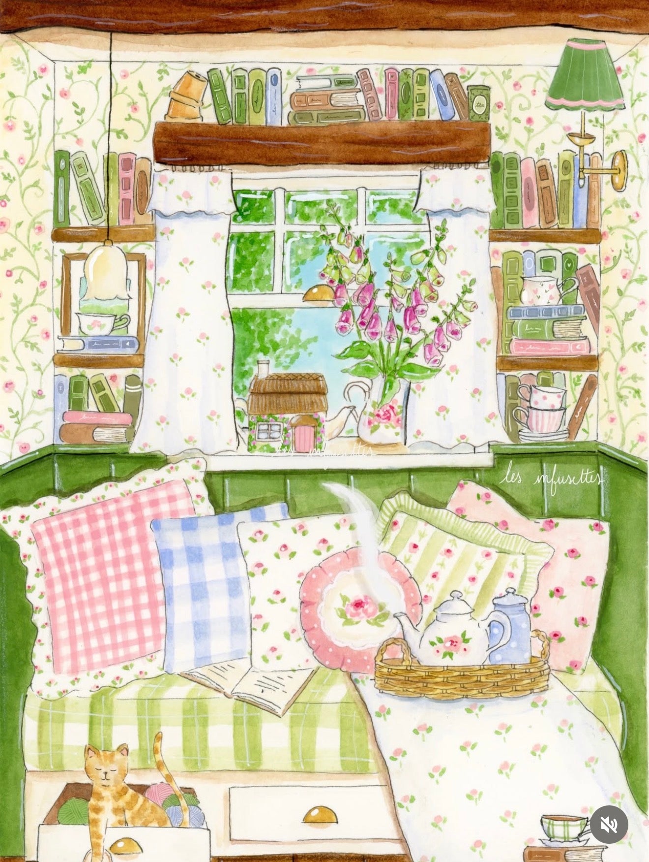 Affiche - Mon petit coin lecture