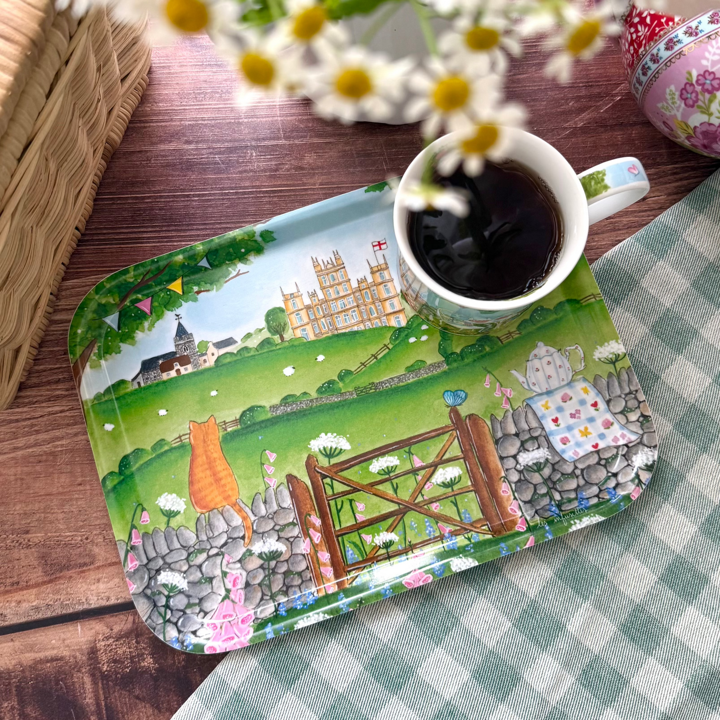 Plateau à thé - Promenade au château (ÉDITION LIMITÉE)