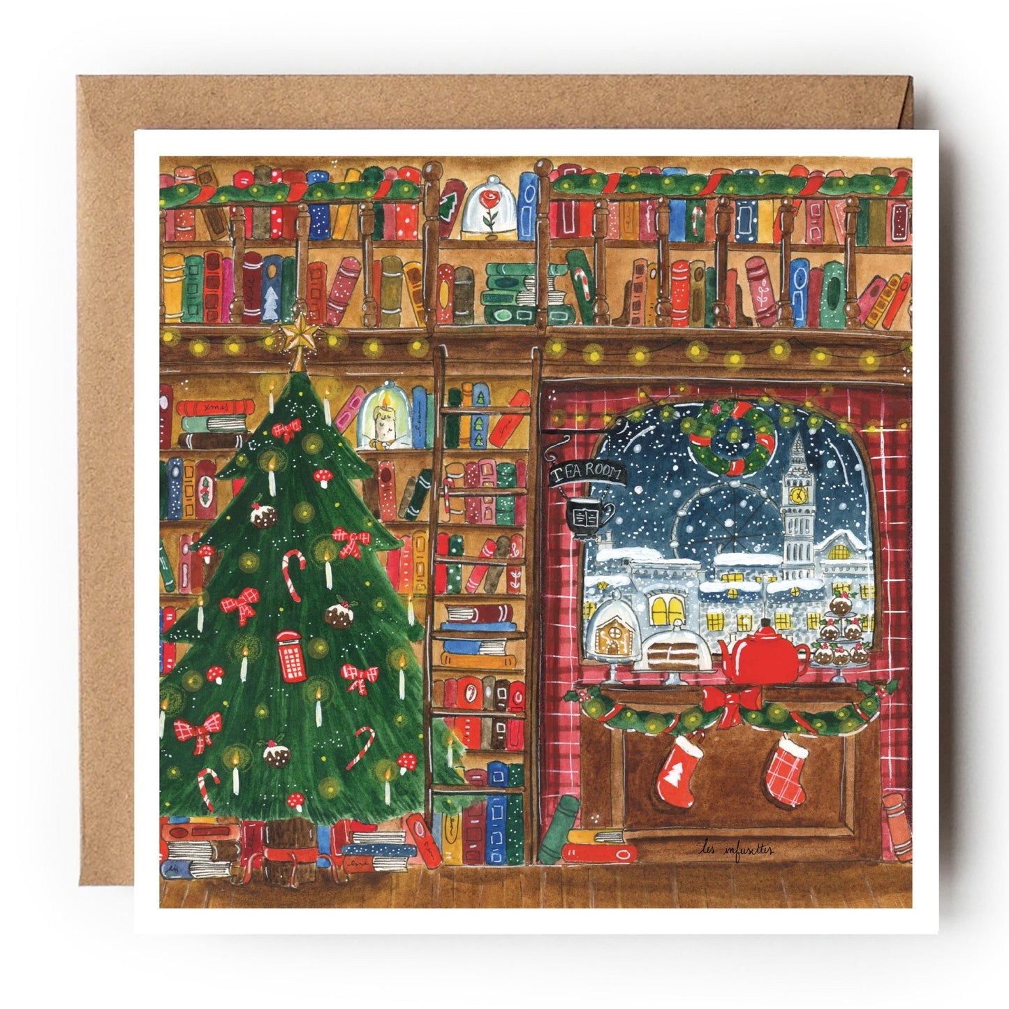 Map - Christmas at the bookstore