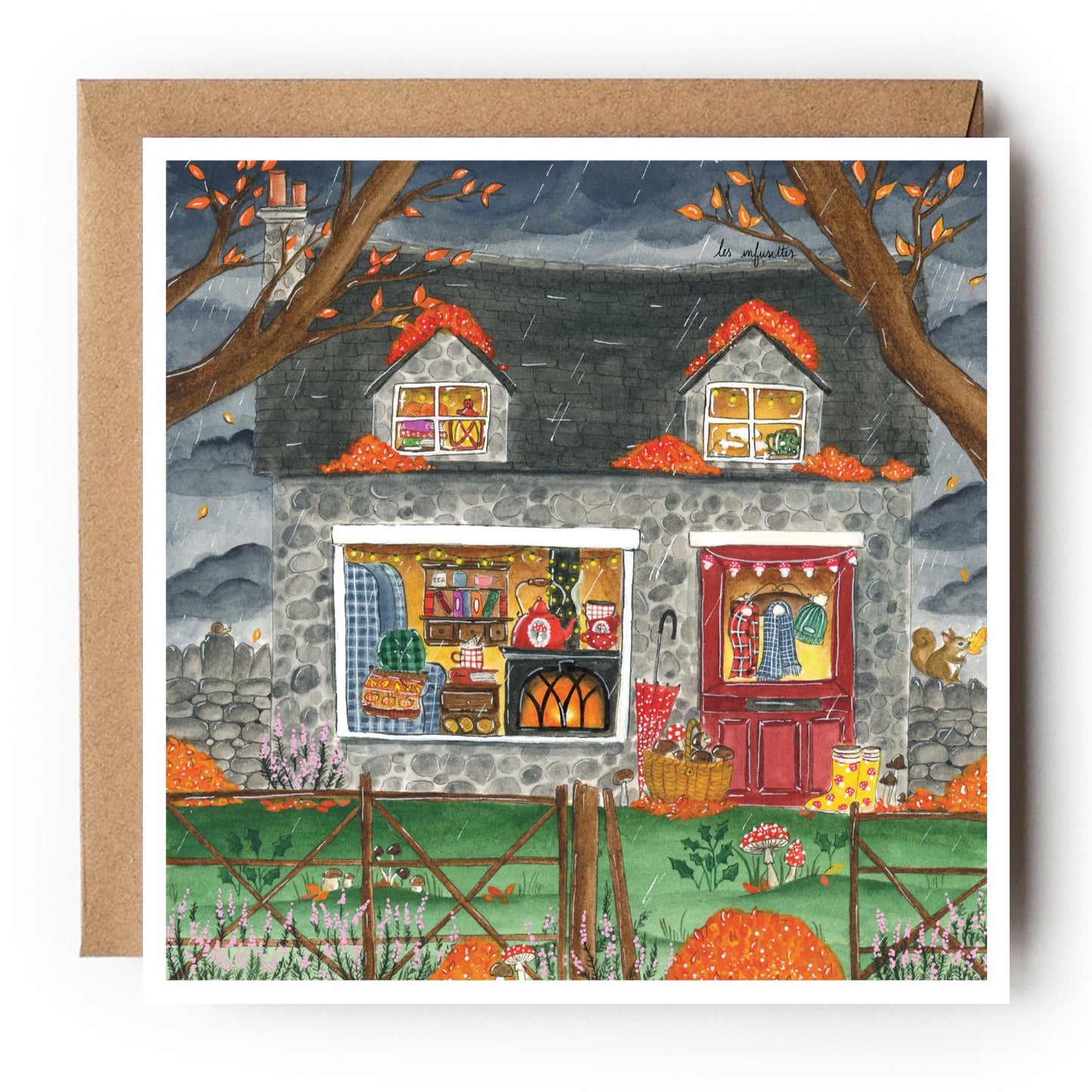Map - Cottage in the rain