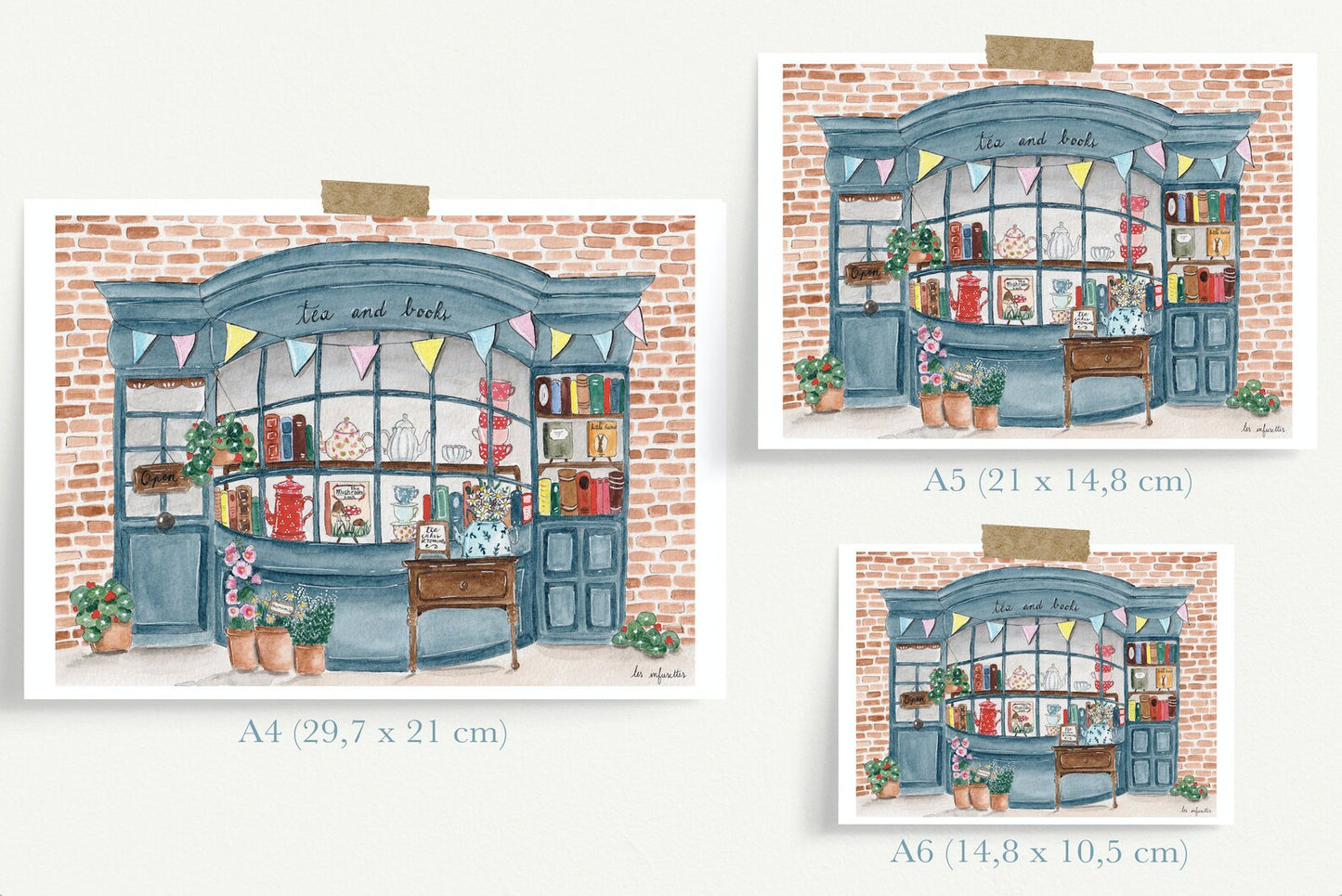 Affiche - Tea & Books