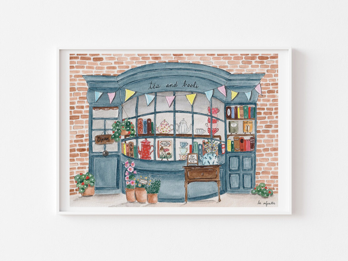 Affiche - Tea & Books