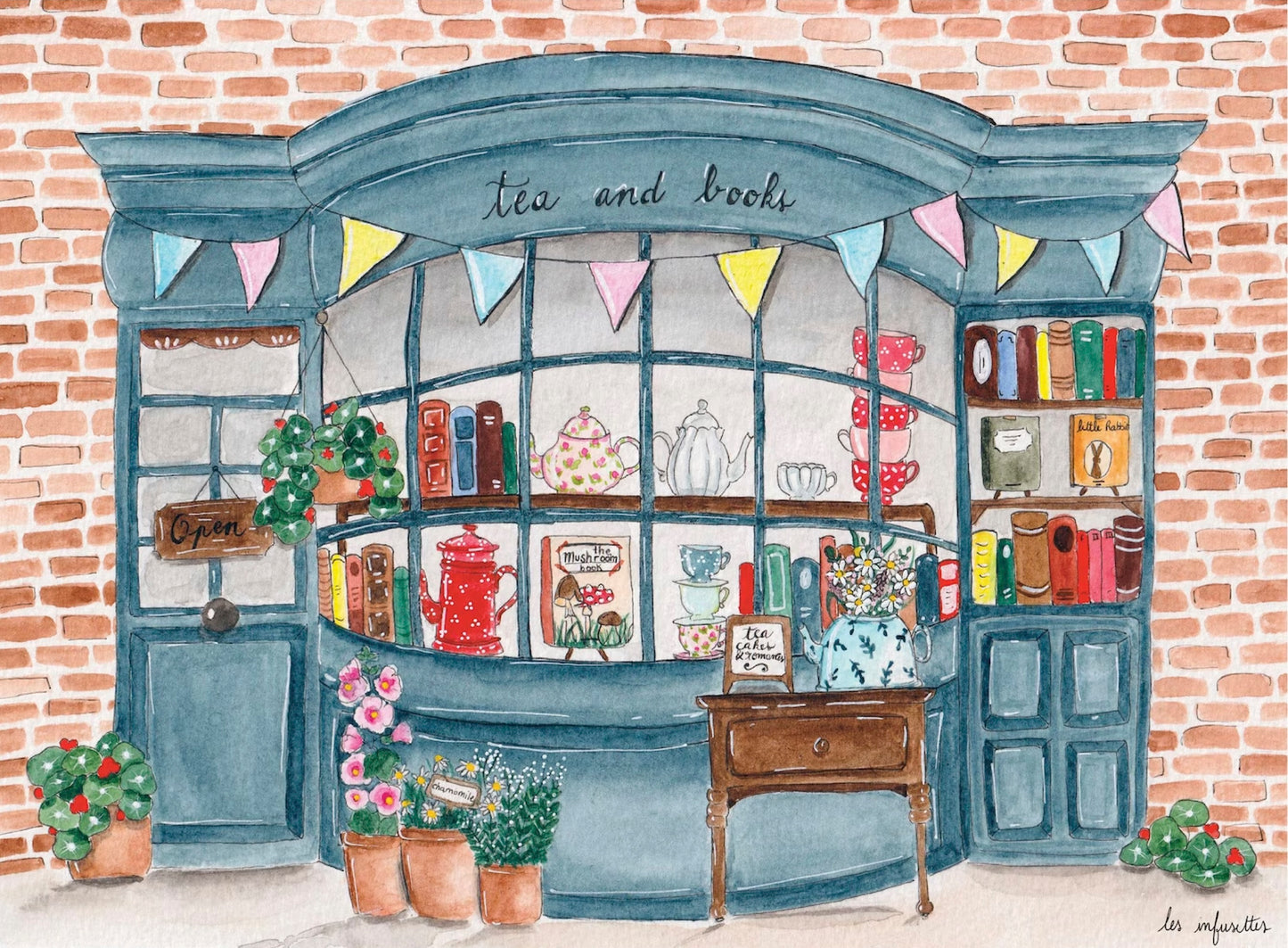 Affiche - Tea & Books