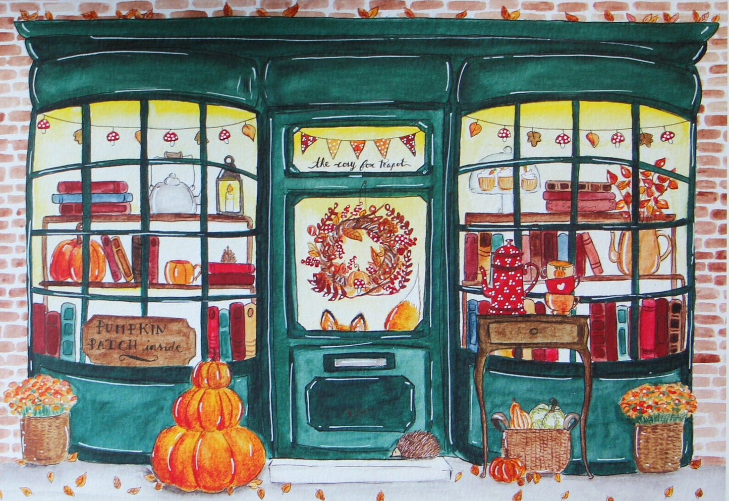 Affiche - Salon de thé littéraire d'automne