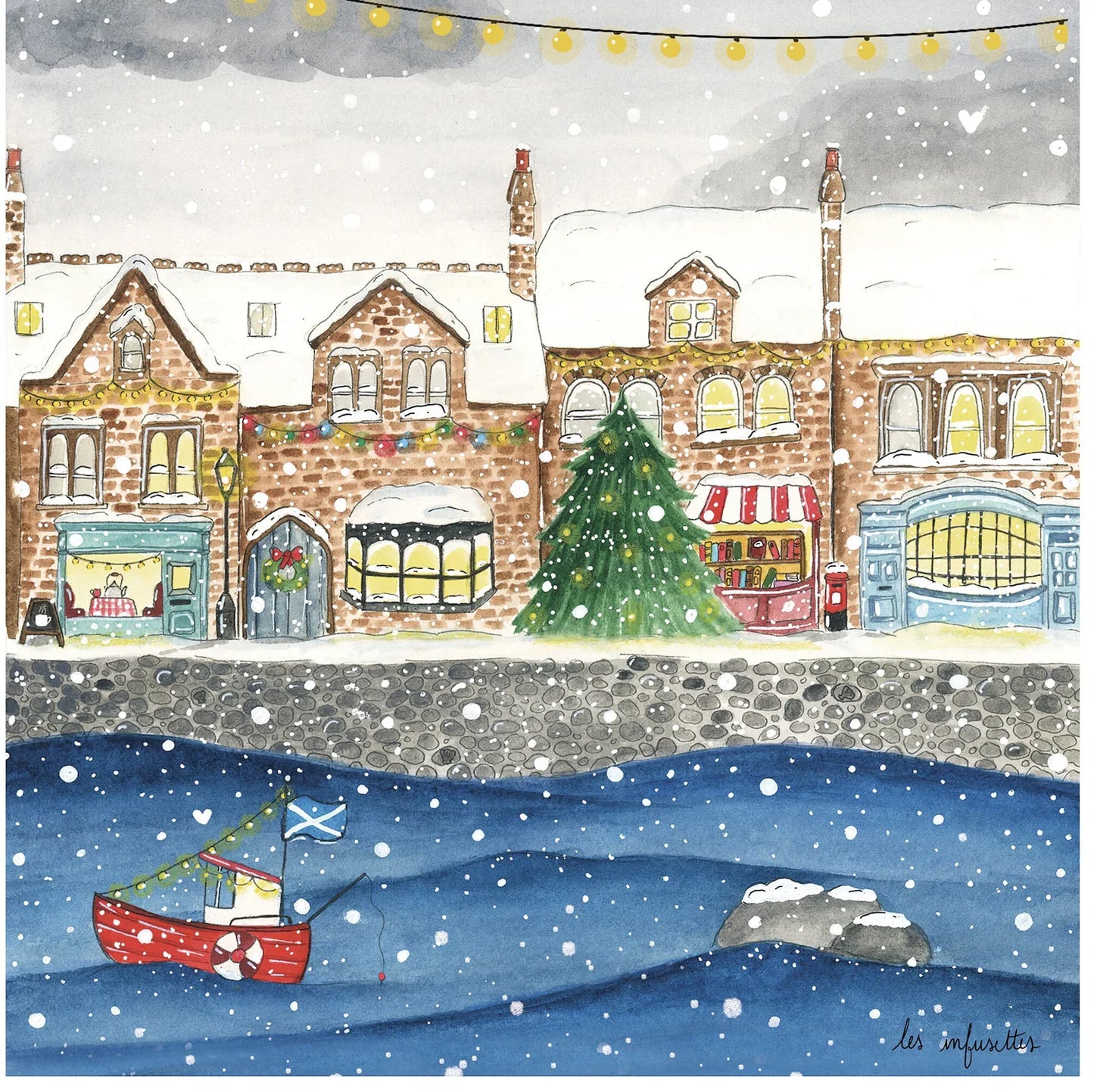 Carte - Scottish Snowflakes