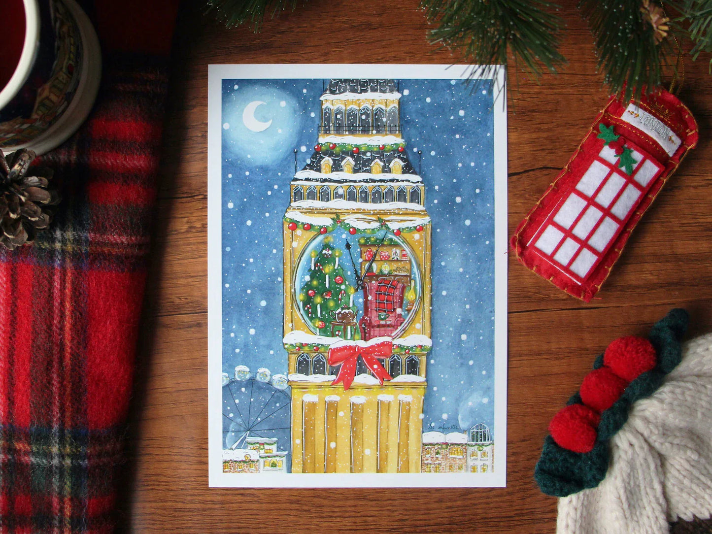 Map - A night at Big Ben