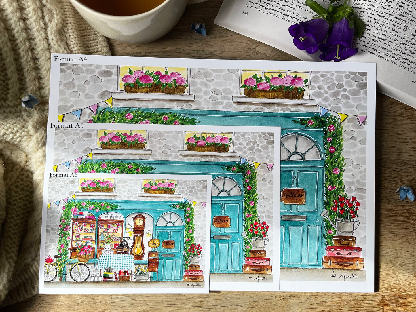 Affiche - La Petite Boutique d'Antiquités