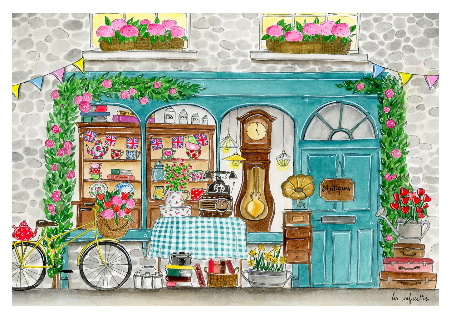 Affiche - La Petite Boutique d'Antiquités