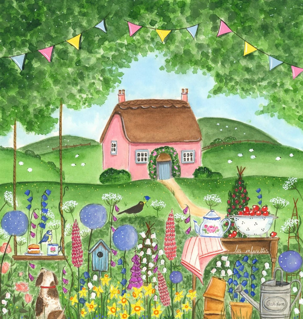 Affiche - Le Rosebud cottage