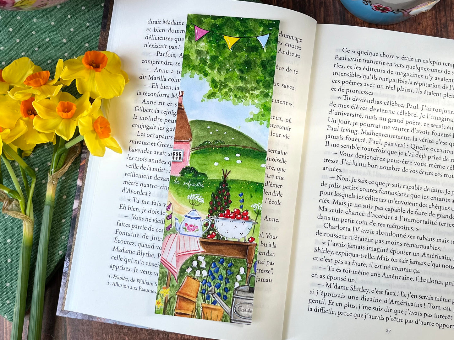 Marque Page - Le Rosebud cottage