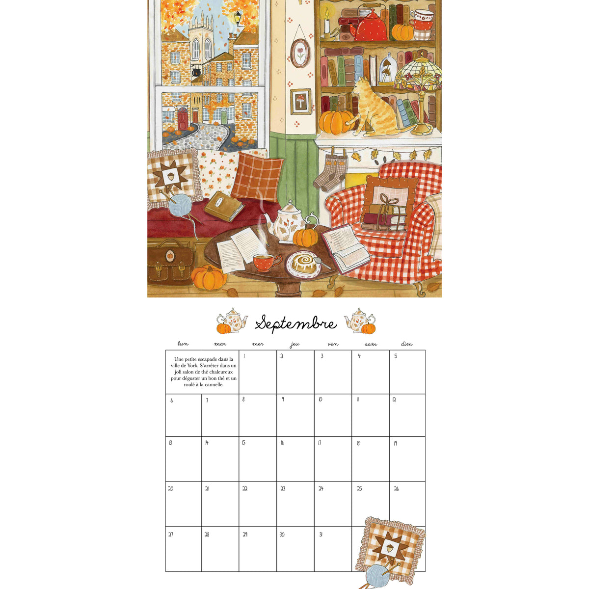 Calendrier 2027 des Refuges cosy (PRÉCOMMANDES)