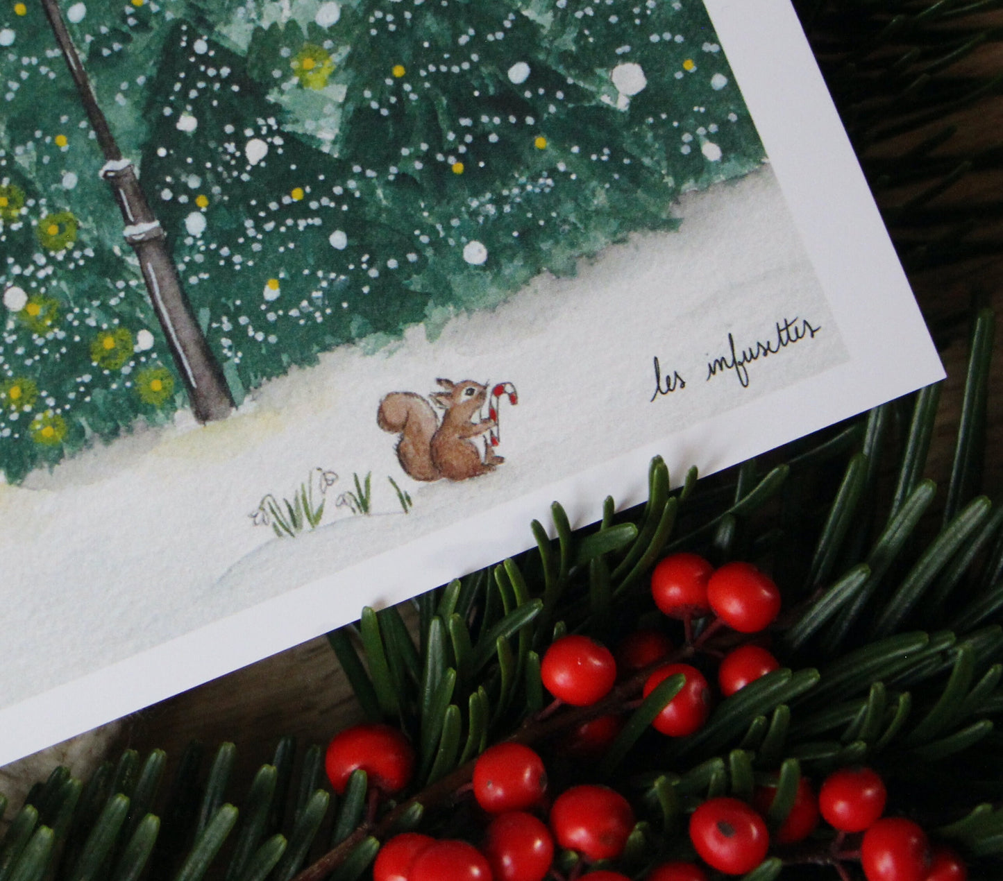 Affiche - La Petite Librairie sous la Neige