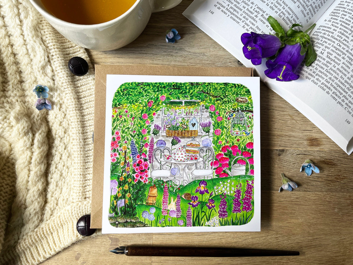 Carte - Le Jardin Anglais