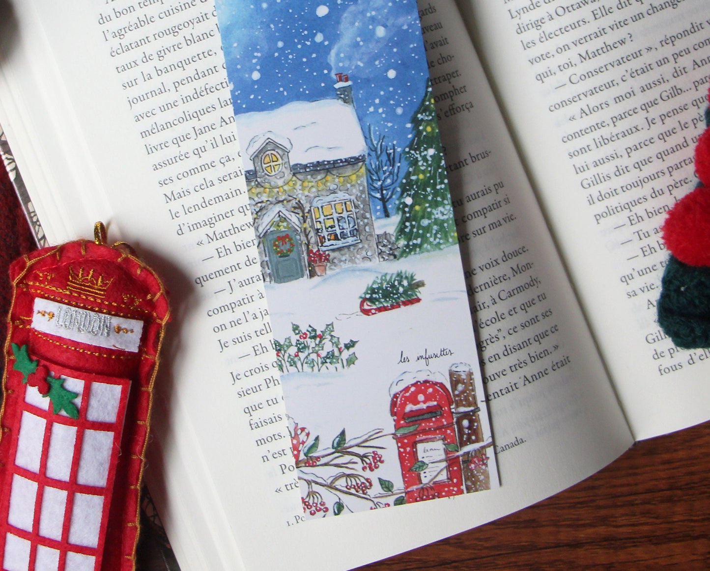 Bookmark - Robin's Christmas