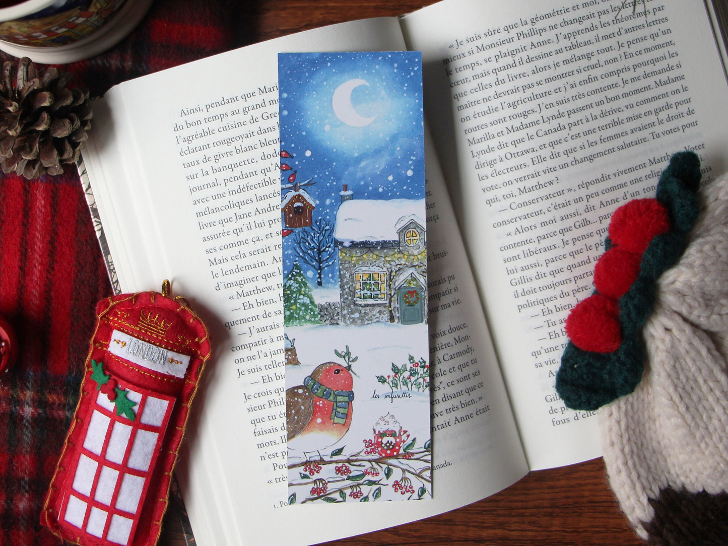 Bookmark - Robin's Christmas