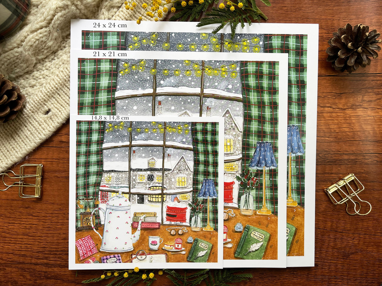 Carte - Cosy Mystery d'hiver