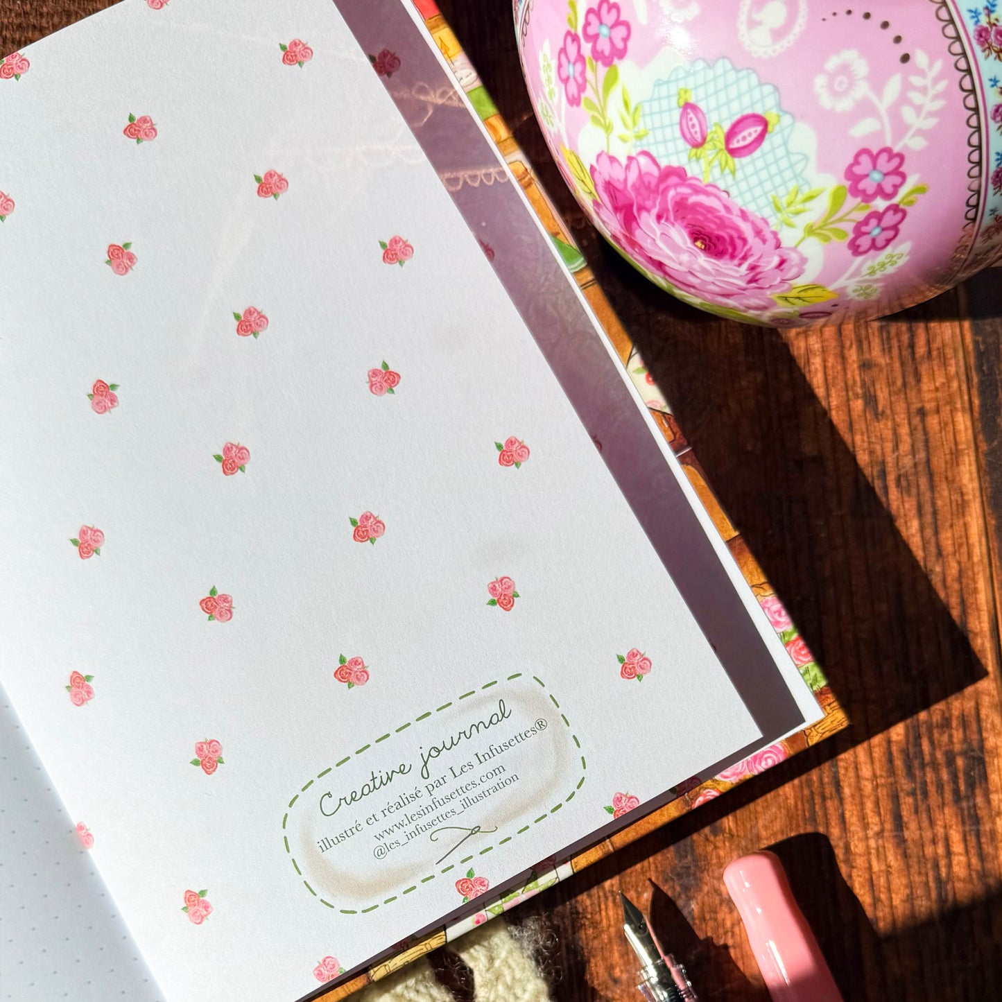 Creative Journal - Bullet journal "Cottage romantique" A5 (EDITON LIMITEE)