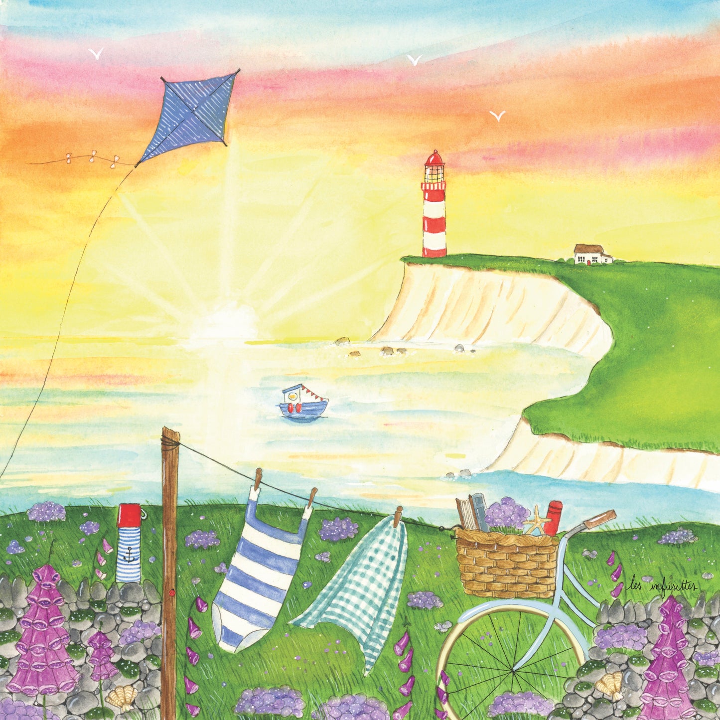 Poster - Tea room by the water