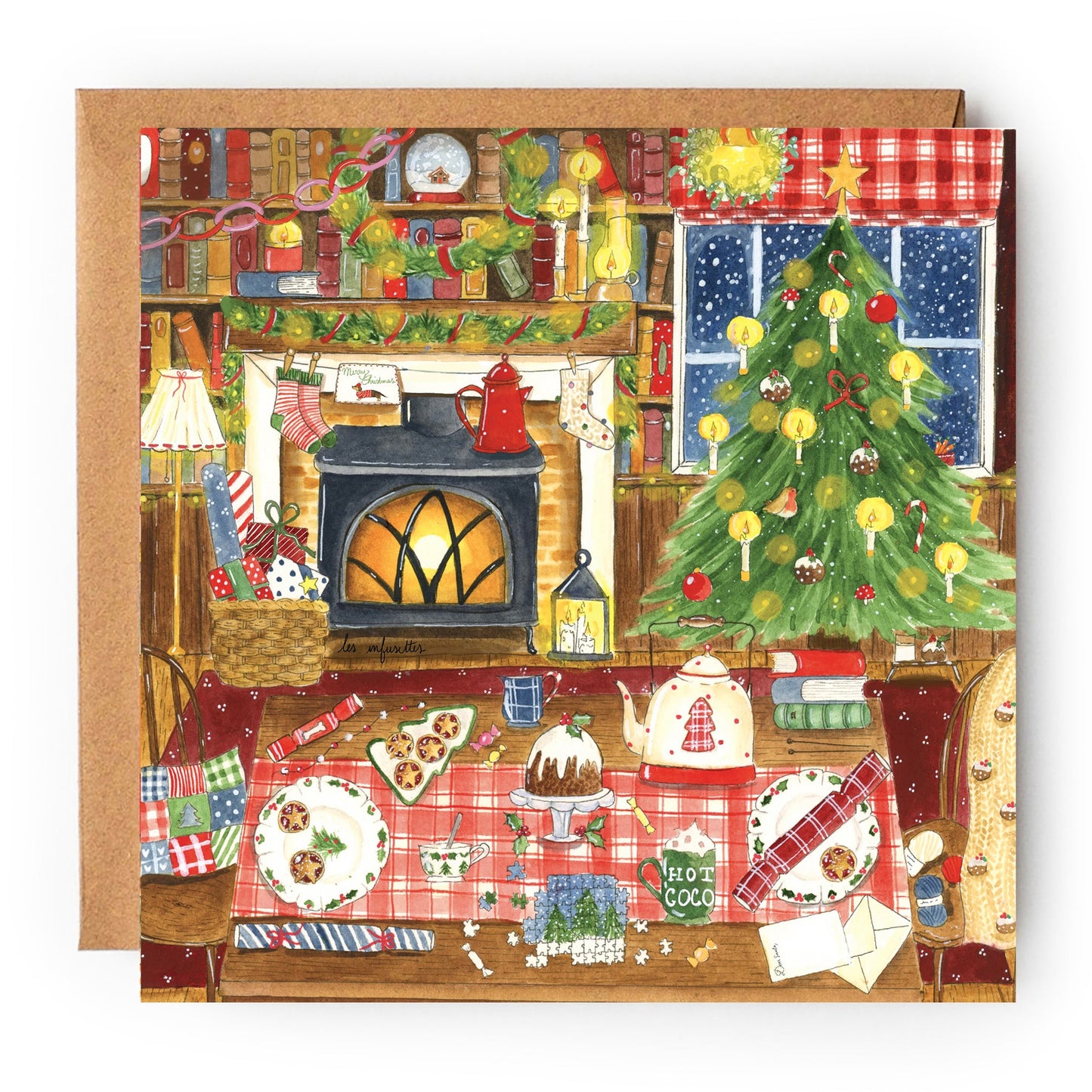 Card - Christmas at the little cottage