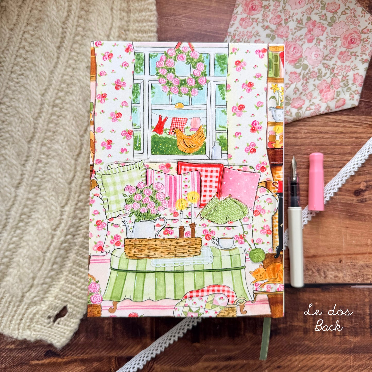 Creative Journal - Bullet journal "Cottage romantique" A5 (EDITON LIMITEE)