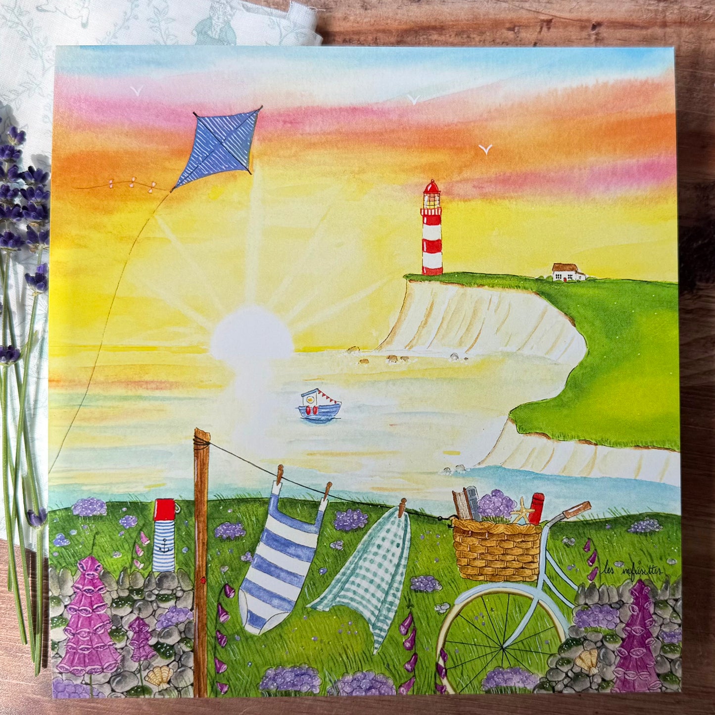 Poster - Tea room by the water