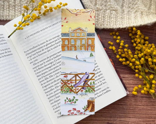 Bookmark - The Winter Literary Cabin