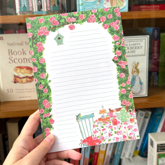 Bloc-notes - Teatime de printemps (DÉFAUTS)