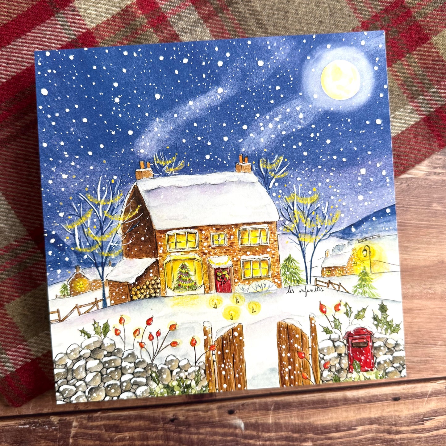 Poster - Christmas at the bookstore