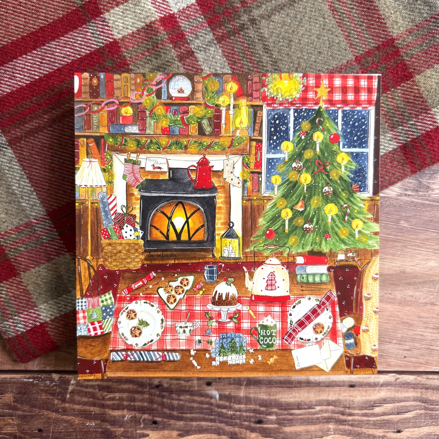 Poster - Christmas at the bookstore