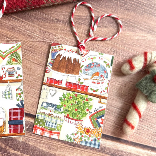 Étiquettes cadeaux - Petit écureuil (lot de 5)