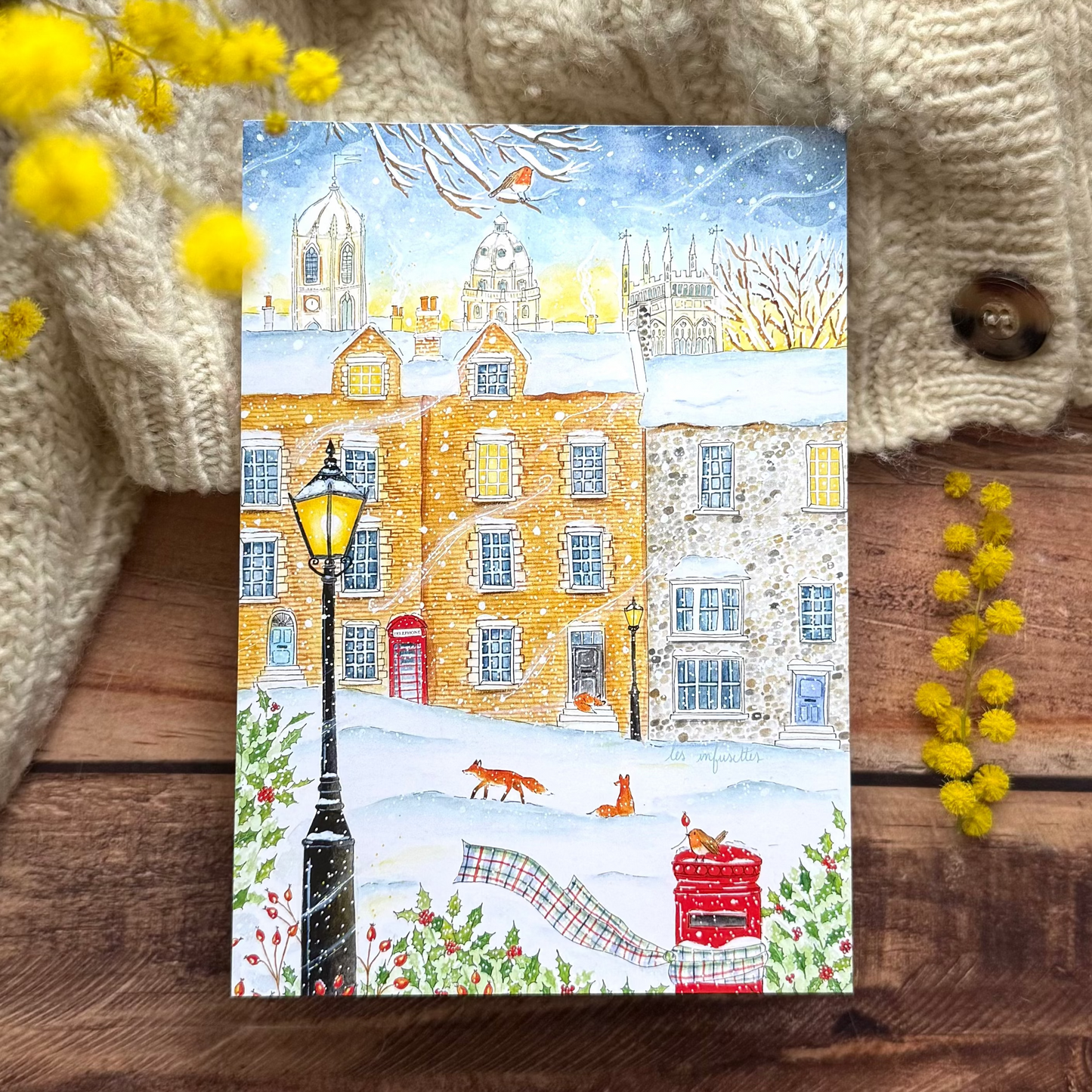 Affiche - Oxford sous les flocons