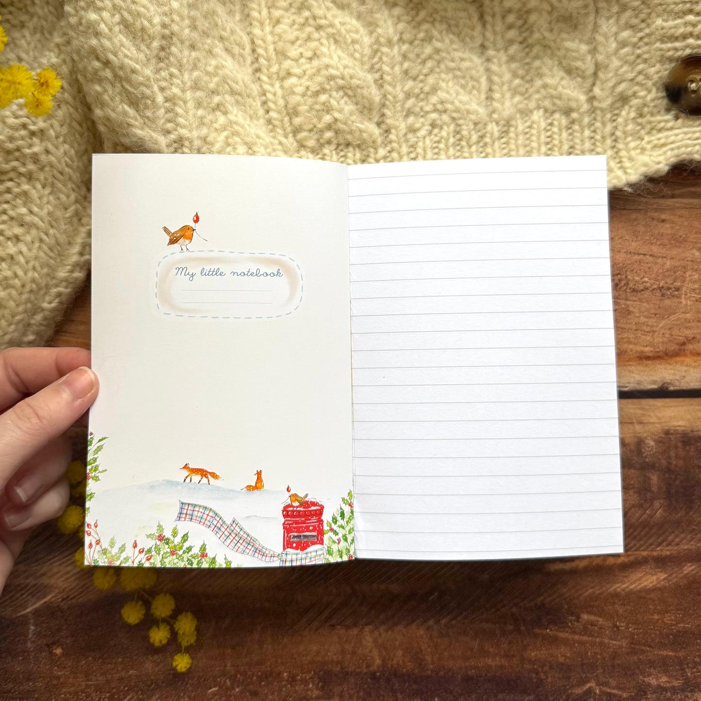 Petit carnet de notes A6 - Oxford sous les flocons (EDITION LIMITEE)