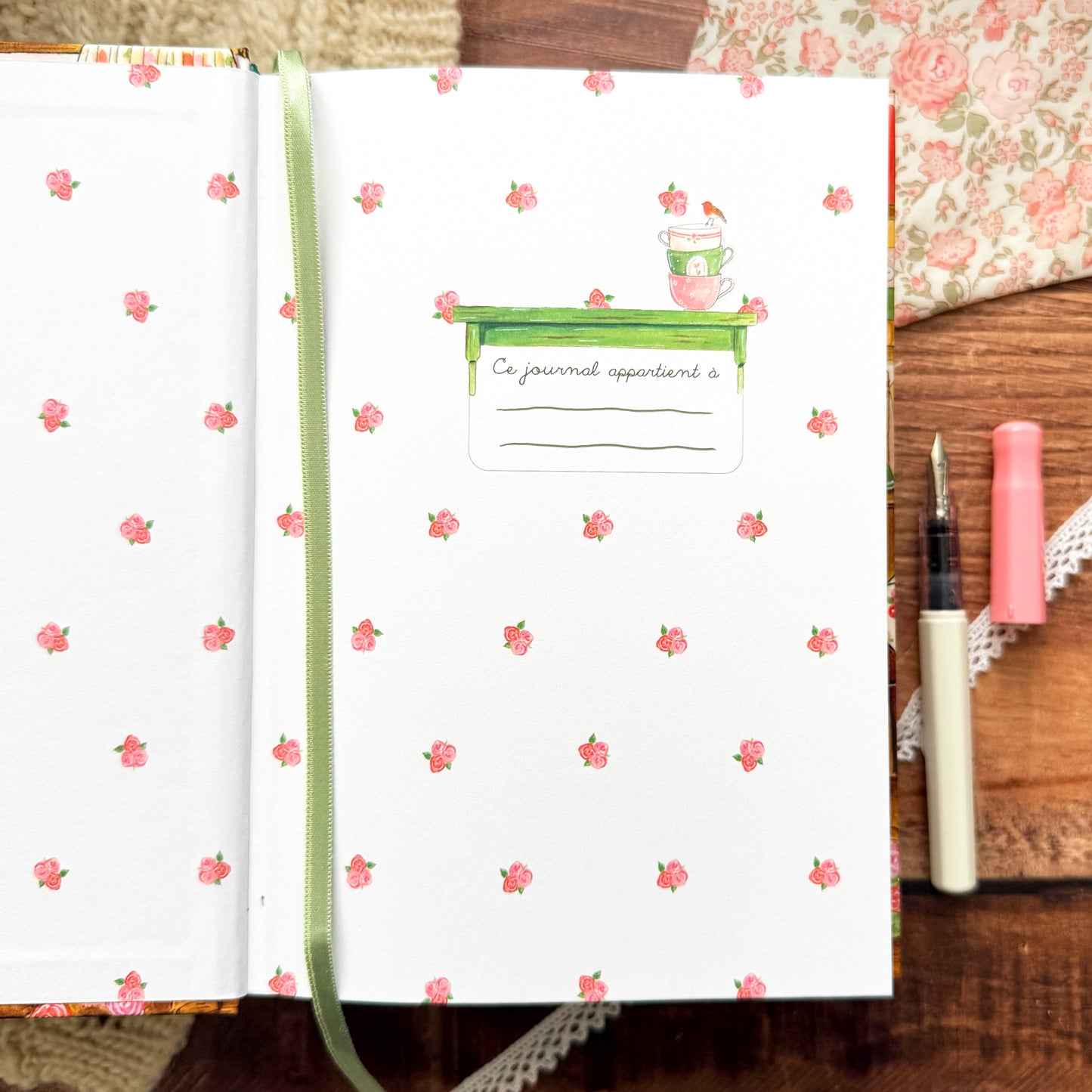 Creative Journal - Bullet journal "Cottage romantique" A5 (EDITON LIMITEE)