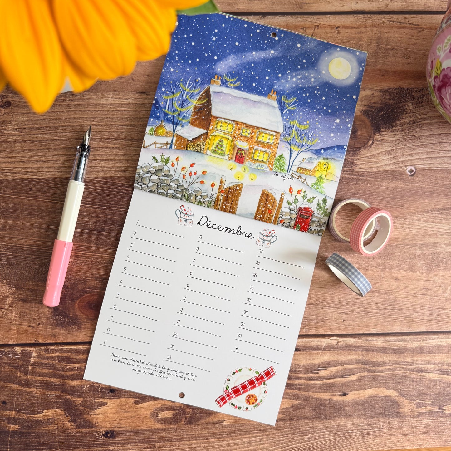 La chaumière aux anniversaires (calendrier d'événements)