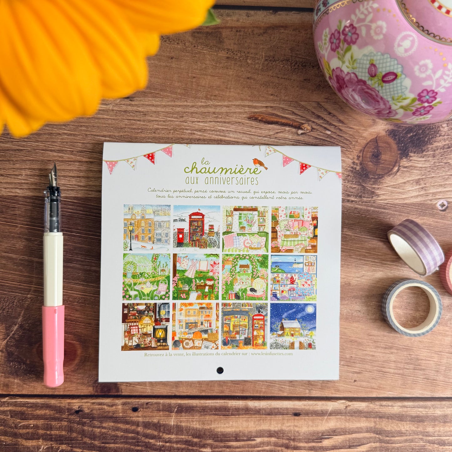 La chaumière aux anniversaires (calendrier d'événements)
