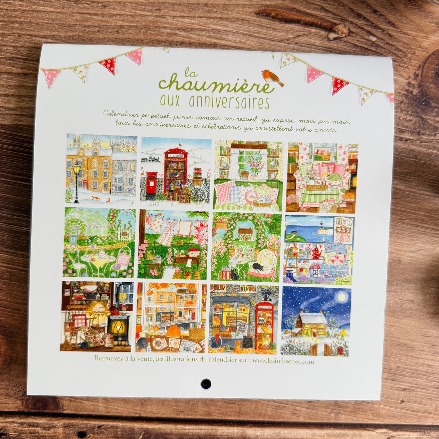 La chaumière aux anniversaires (calendrier d'événements)