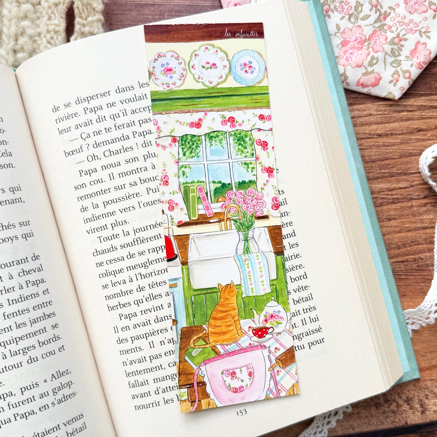 Bookmark - The Rosebud Cottage