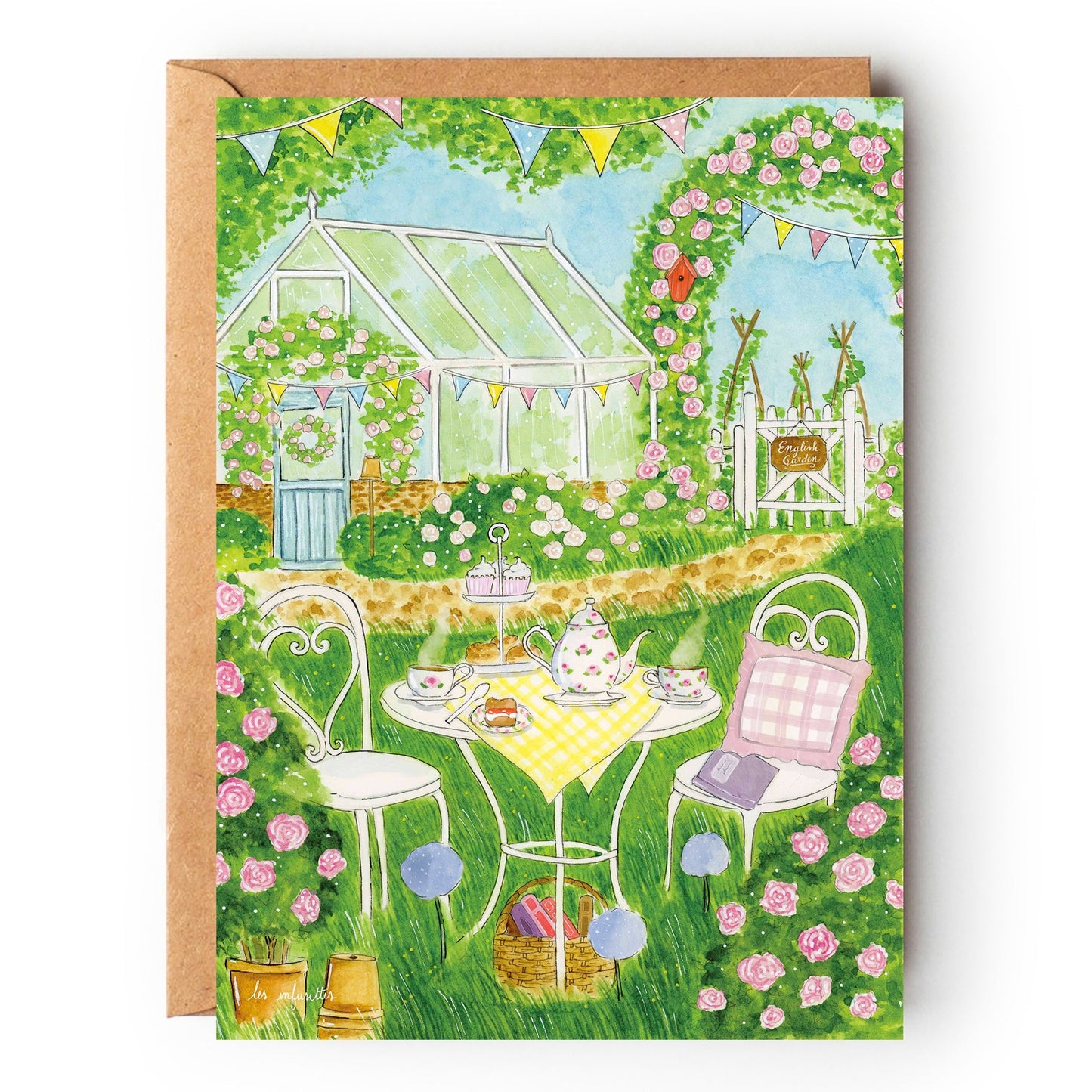 Carte - Afternoon tea au jardin