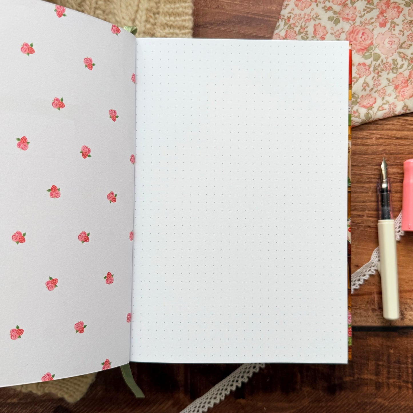 Creative Journal - Bullet journal "Cottage romantique" A5 (EDITON LIMITEE)