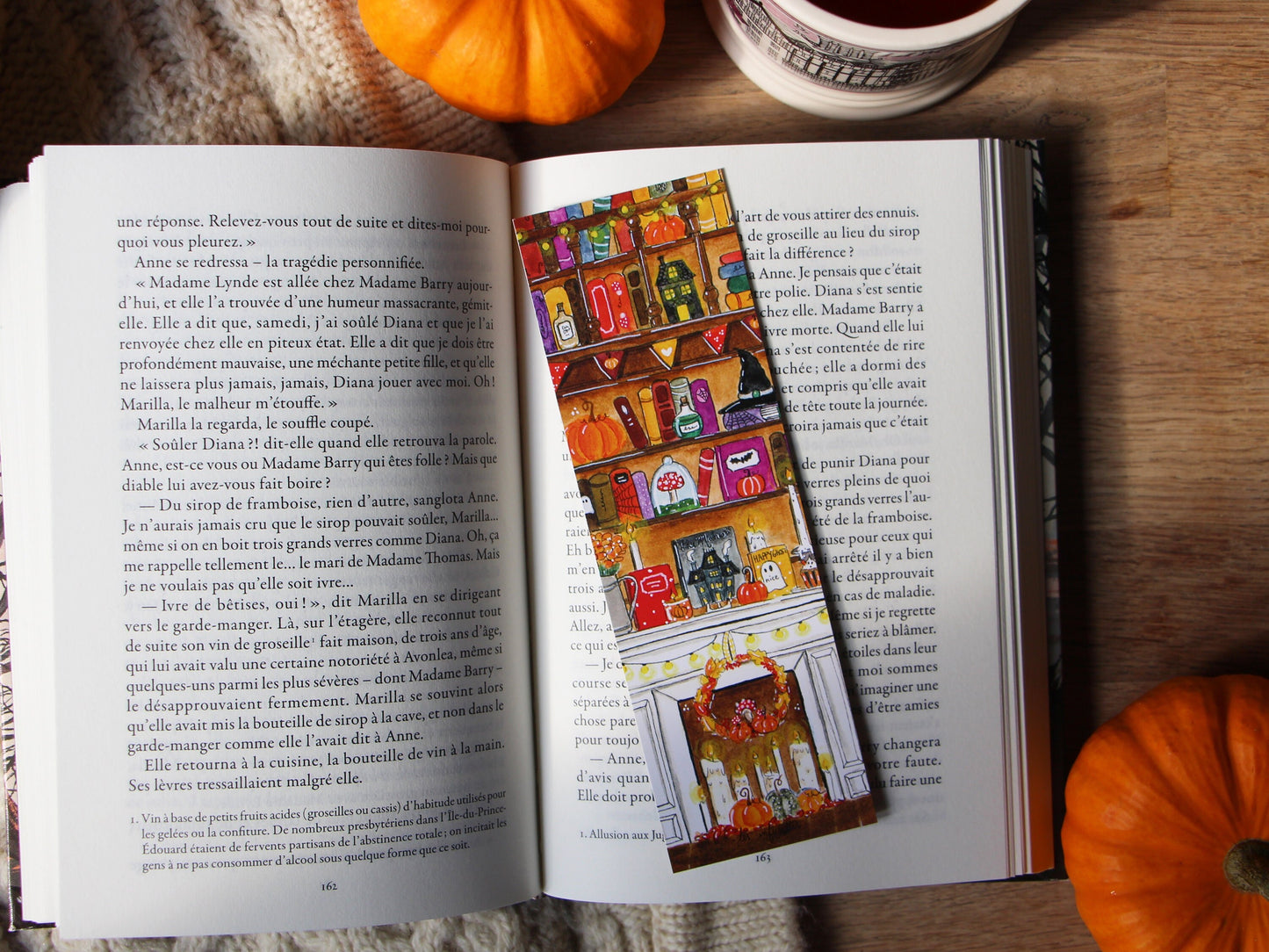 Marque Page - Journée d'automne à la librairie